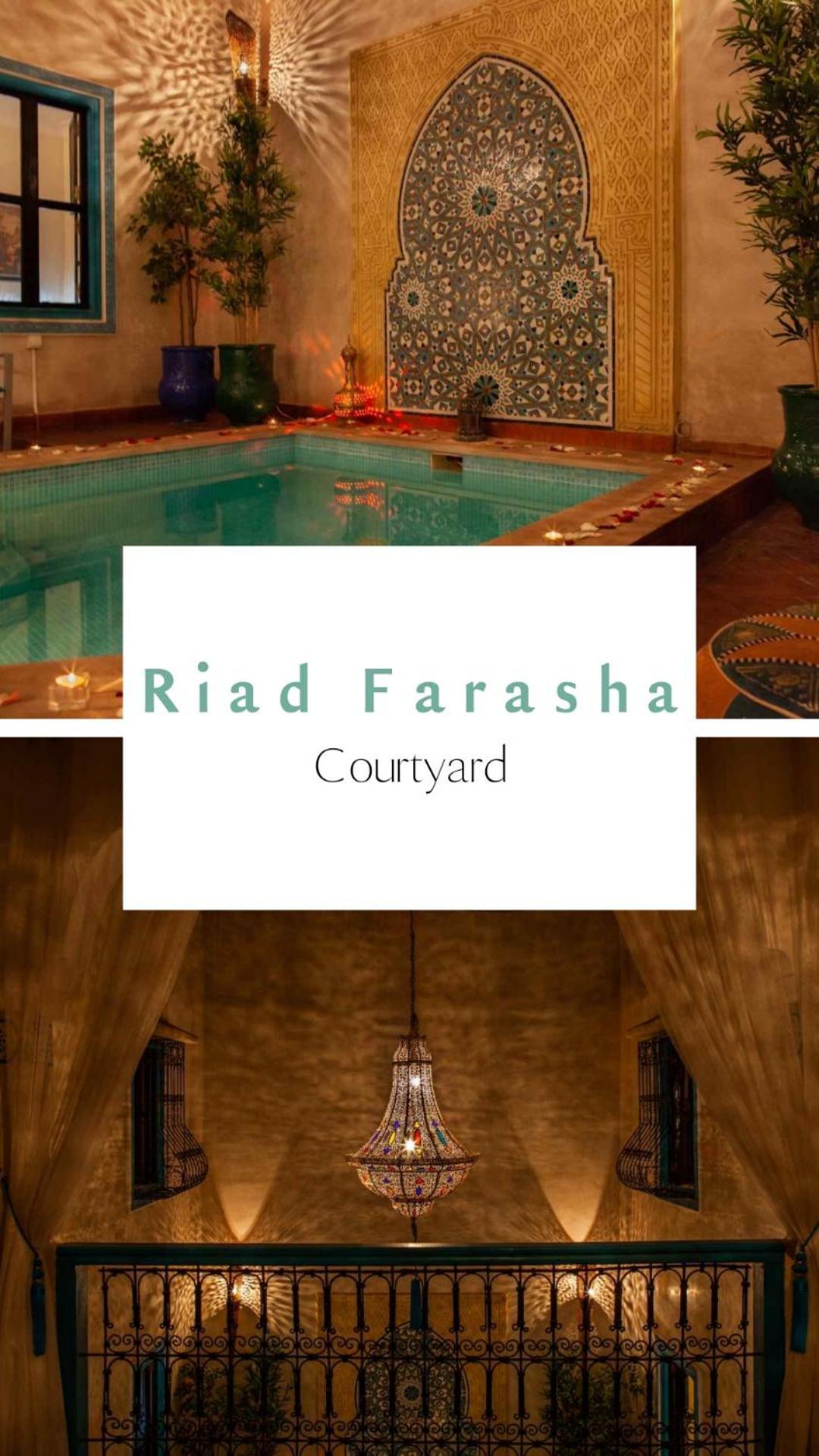 Riad Farasha مراكش المظهر الخارجي الصورة